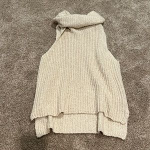 Knit sweater tank